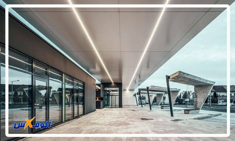 کاربرد پانلهای آلومینیوم کامپوزیت در سایبان پارکینگهای سرباز کاربرد پانلهای آلومینیوم کامپوزیت در سایبان پارکینگهای سرباز