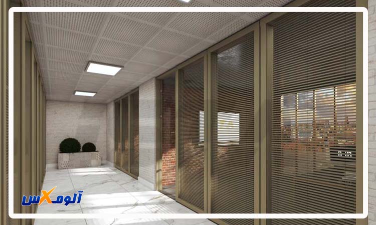 پارتیشن های جداکننده از جنس پانل آلومینیوم کامپوزیت