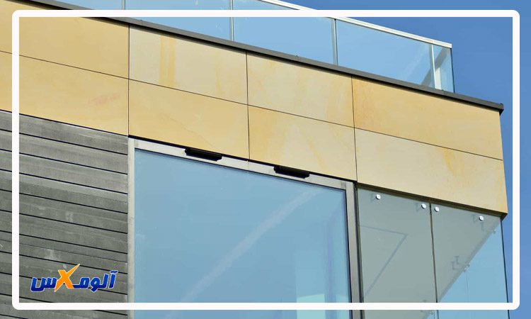 ورق کامپوزیت و نماهای شیشه ای ورق کامپوزیت و نماهای شیشه ای