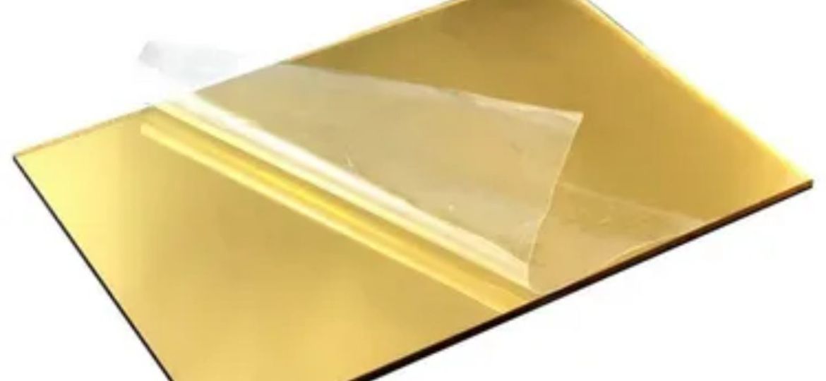 ورق کامپوزیت طلایی