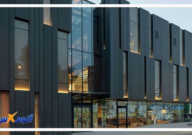 ورق کامپوزیت و نماهای شیشه ای