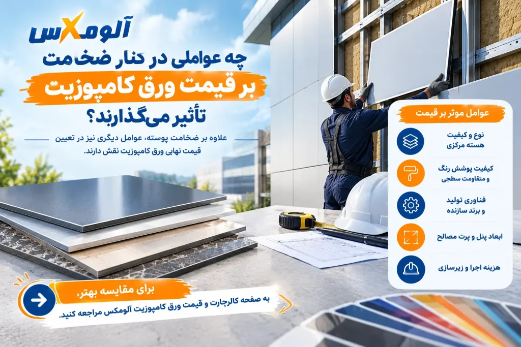 اجرای نمای ساختمان با پنل کامپوزیت آلومینیومی
